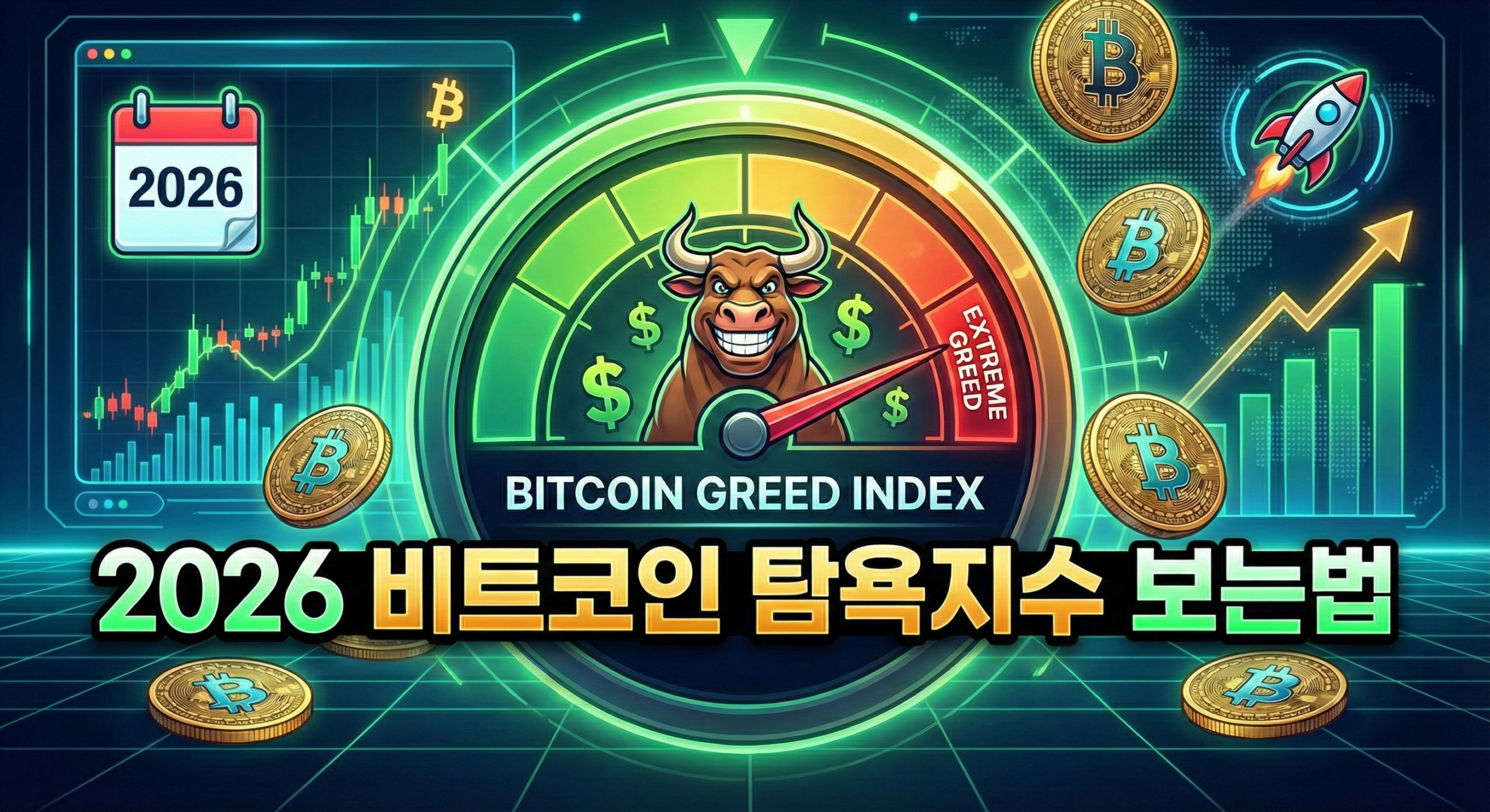 2026 비트코인 탐욕지수 보는법(+사이트 바로가기)